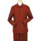 Inserch Solid Cranberry Super 120S Wool Casual Suit